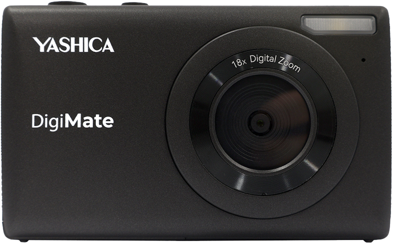Køb Yashica - DigiMate Digitalt Kamera - Black - Fri fragt