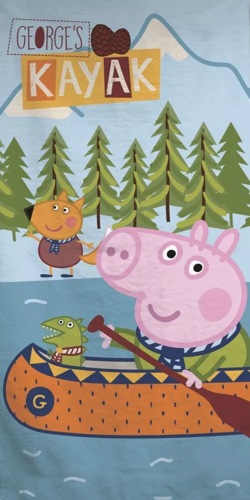 Håndklæde - 70 x 140 cm - Peppa Pig