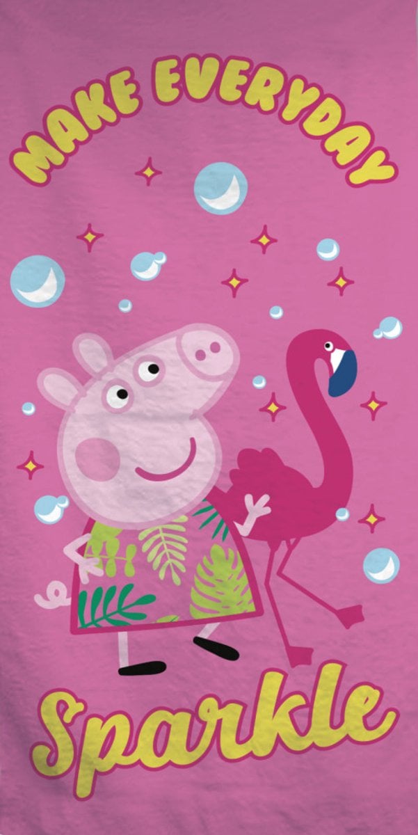 Håndklæde - 70 x 140 cm - Peppa Pig