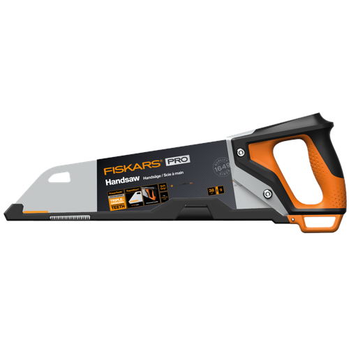 Fiskars - PowerTooth handsaw - 38 cm - 9 tpi
