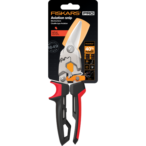 Fiskars - PowerGear Aviation Snip - Left