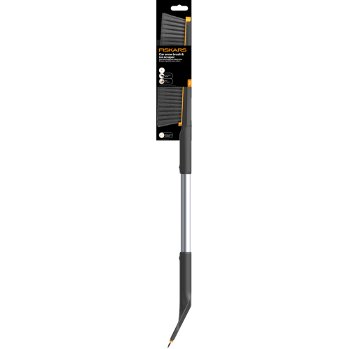 Fiskars - Plus Car Snow Brush & Ice Scraper Long