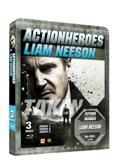 Liam Neeson - Action Heroes Limited Steelbook - (Taken Trilogy)