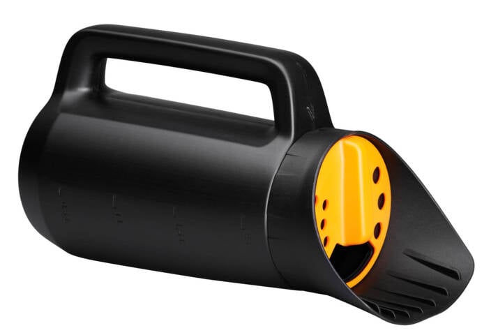 Fiskars Solid kasisin tasaiset levitys suola hiekka lannoite saaettava sailio easylock