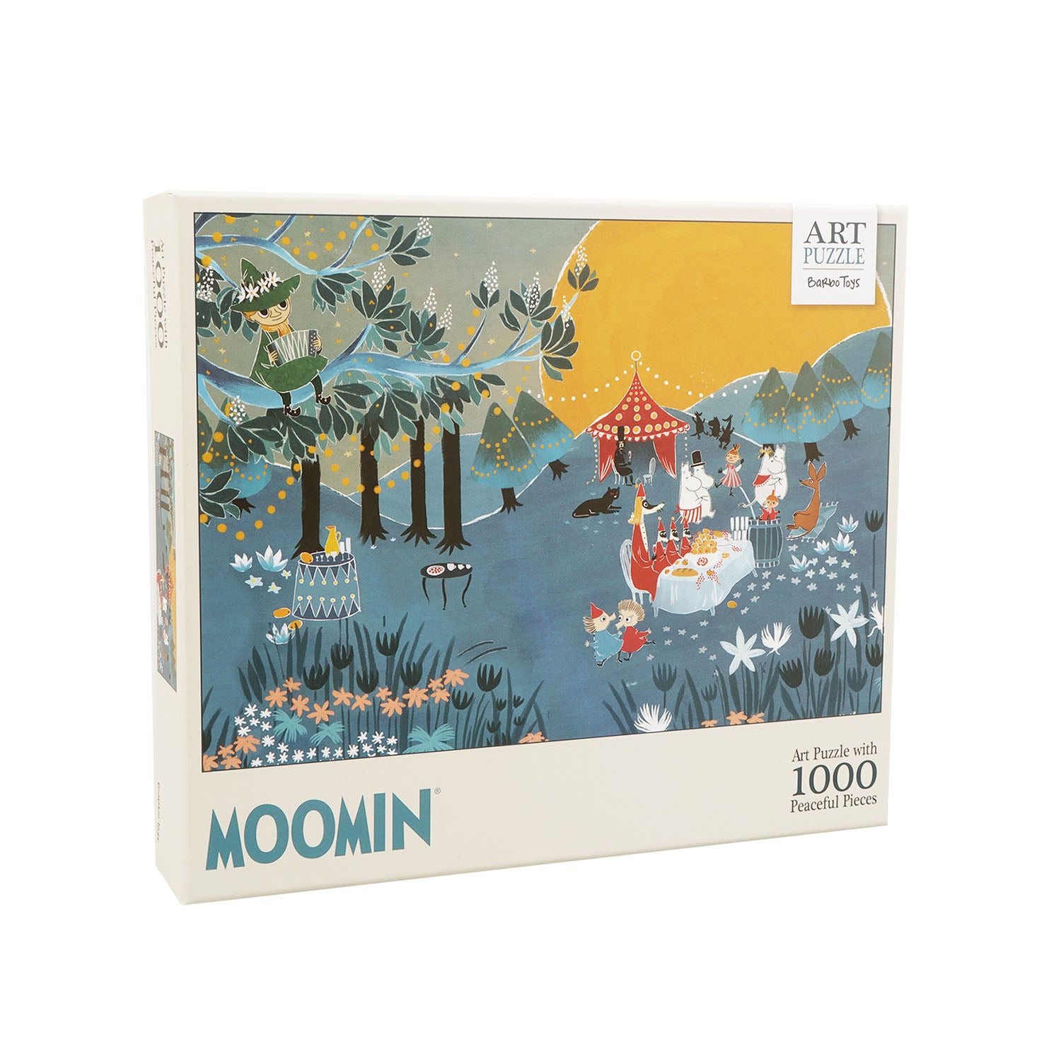 Moomin - Puslespil 1000 Pcs Art Puzzle Blå