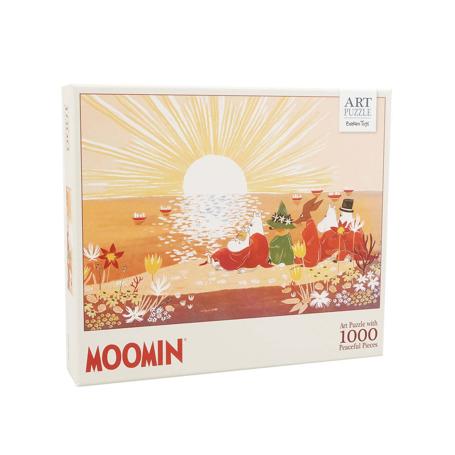 Moomin - Puslespil 1000 Pcs Art Puzzle Rød