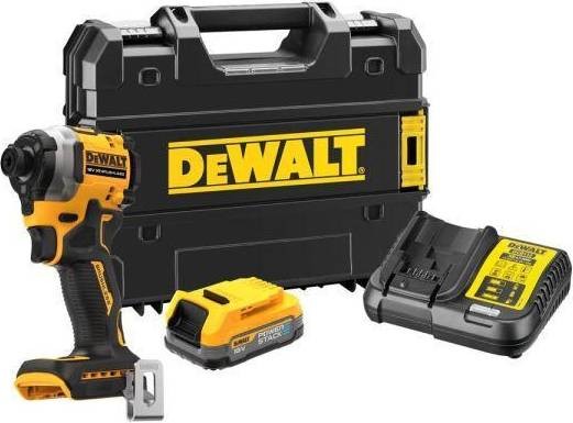 Dewalt - DCF850E1T-QW, 18V XR bezszczotkowa akumulatorowa zakrętarka udarowa