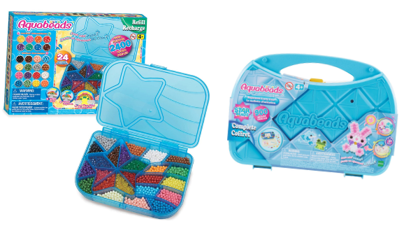 Aquabeads – Startsæt i Kuffert + Kæmpepakke med Perler