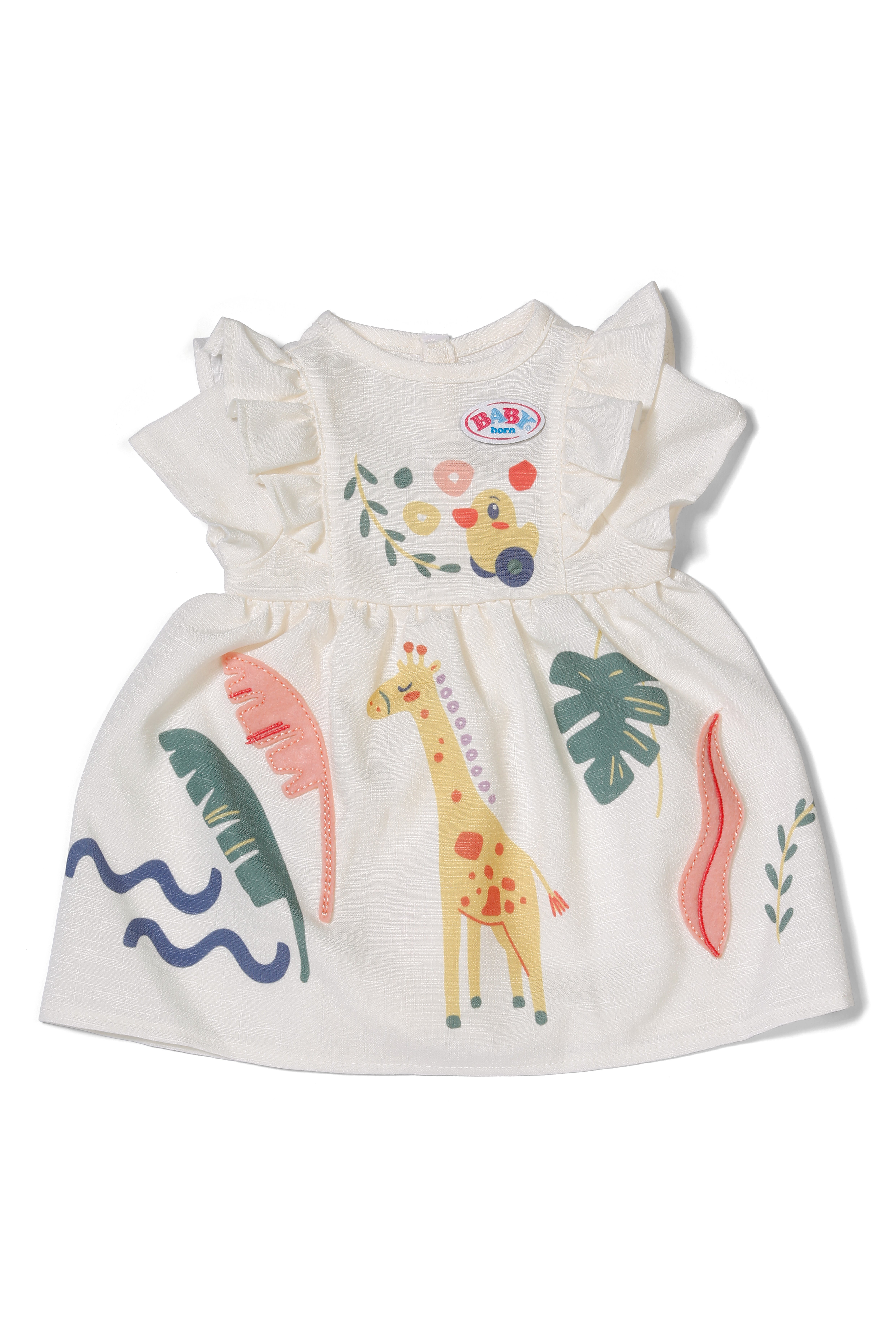 BABY born - Kjole med Giraf 43 cm