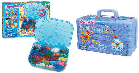 Aquabeads – Kreationsbox Deluxe + Kæmpepakke med Perler