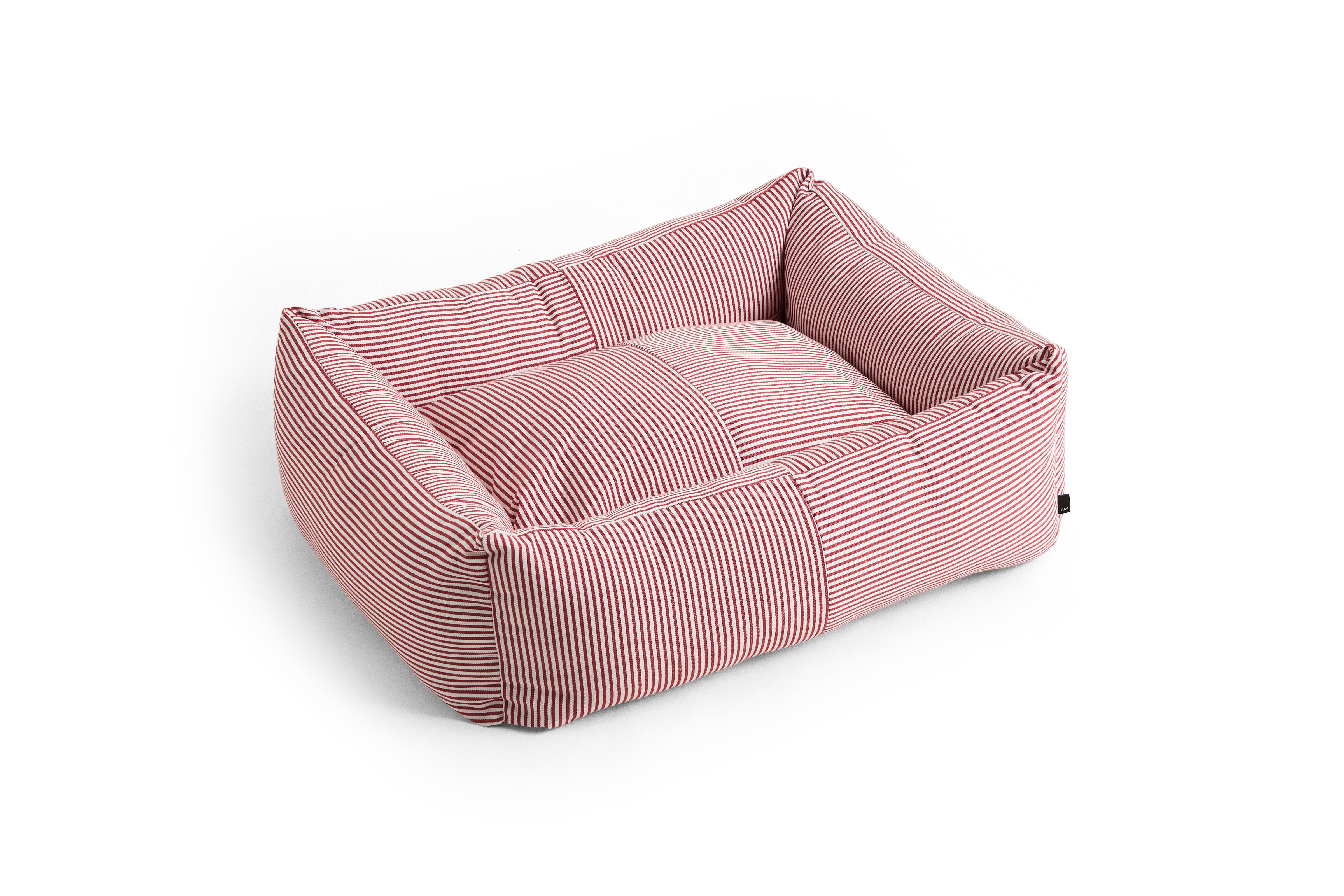 Hay Hun Kaupa HAY - Hundakarfa Zip Medium - H26 x B65 x L78 cm - Rautt & Hvítar ...