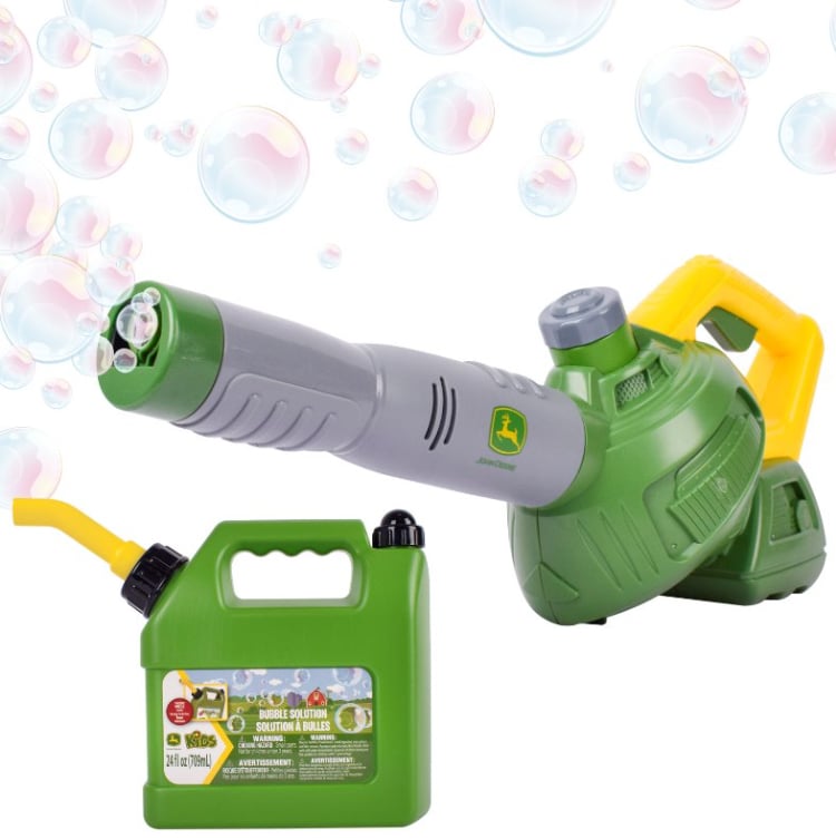 John Deere - Bubble Leaf Blower & Refill Can