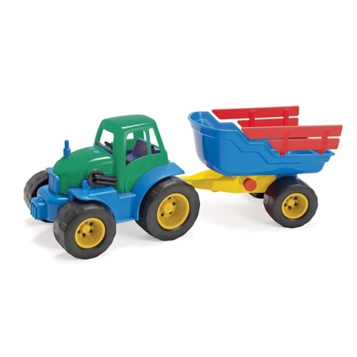 Dantoy – Classic Recycled traktor med trailer