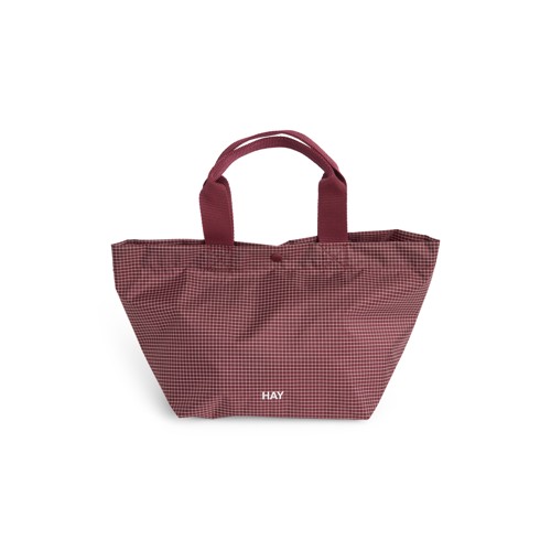 HAY - Grid Everyday Bag - Mini - Bourgogne