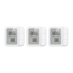 Aqara – W500 Smart Floor Heating Thermostat – Thread & Zigbee – 3 pcs Bundle
