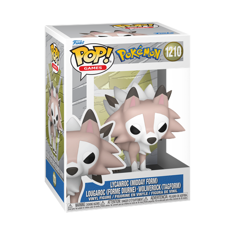 Funko Pop! - Pokemon Lycanroc Midday (92410)