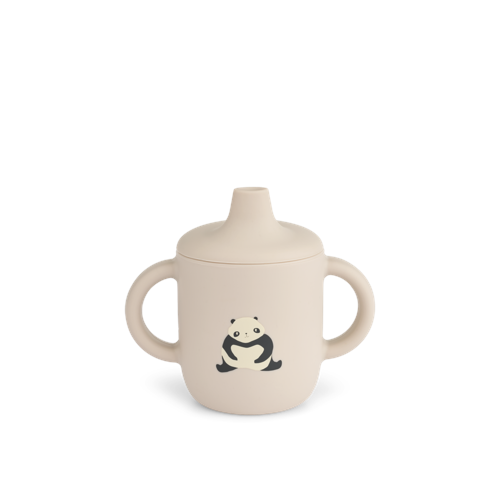 Liewood - Neil Sippy Cup - Panda / Sandy - One size