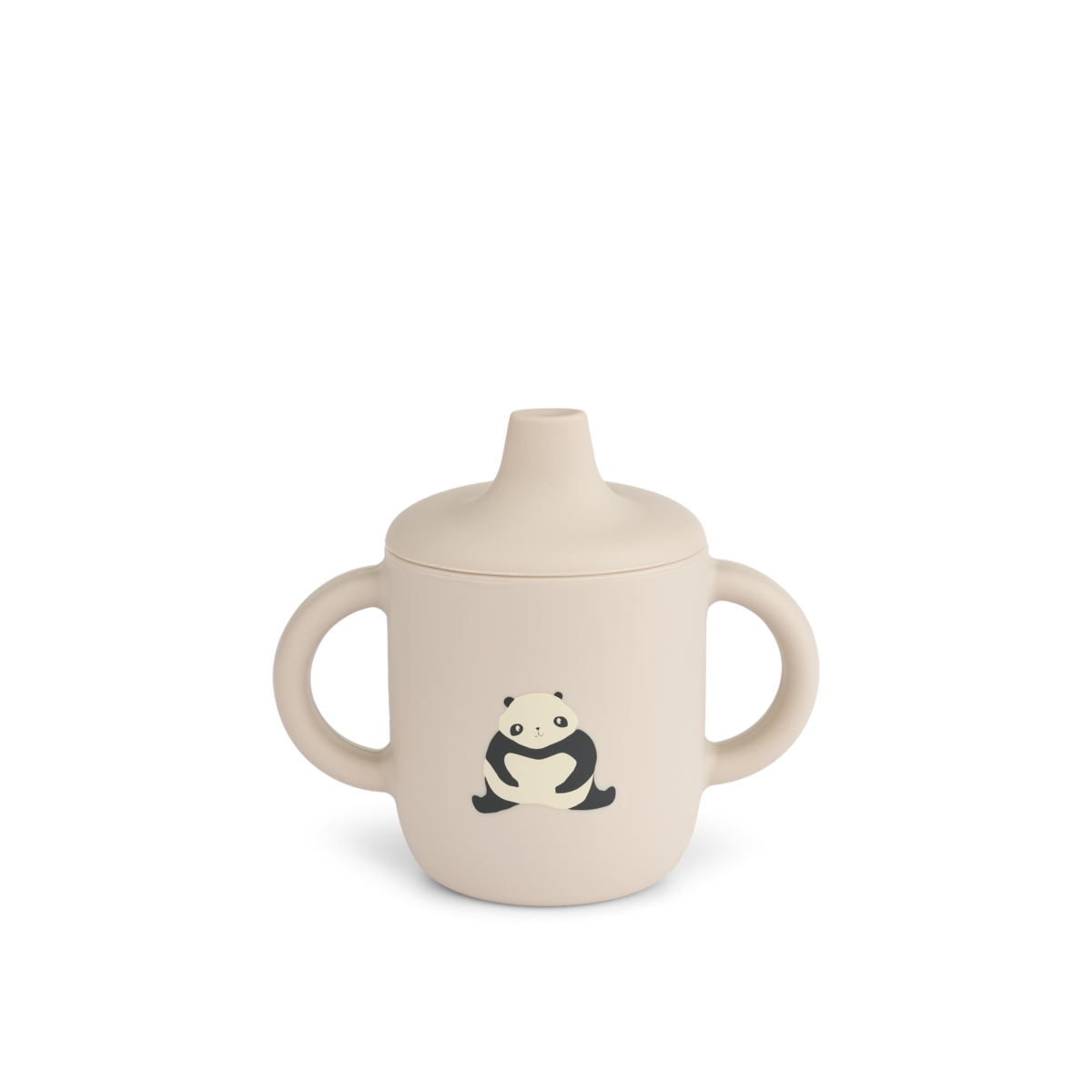 Liewood - Neil Sippy Kop med tud - Panda / Sandy - One size