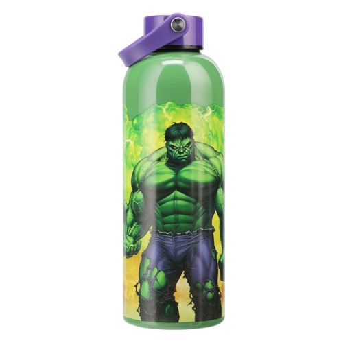 Marvel - Hulk Metal Water Bottle with Carry Loop
