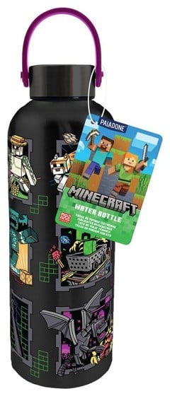 Minecraft - Mascots Metal Water Bottle