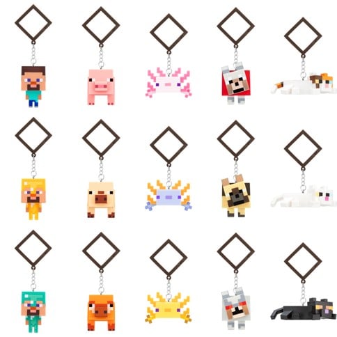 Minecraft - Reveals Backpack Buddies CDU 24pcs (Assorted)