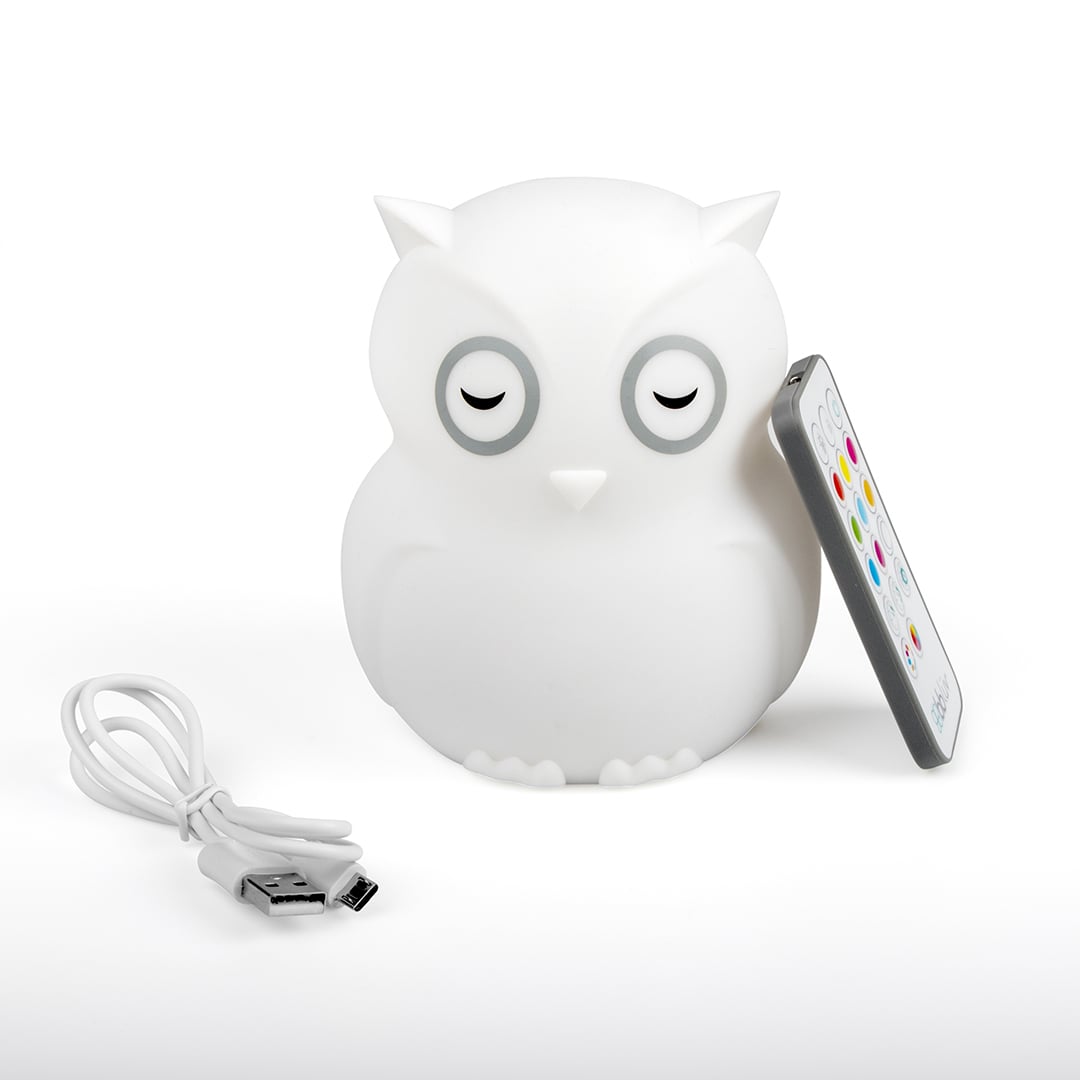 bblüv - Natlampe Ugle - Touch og Fjernbetjening