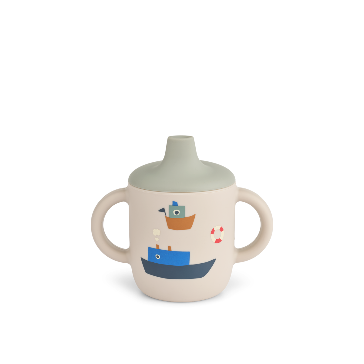 Liewood - Neil Sippy Kop med tud - Sailing / Sandy - One size