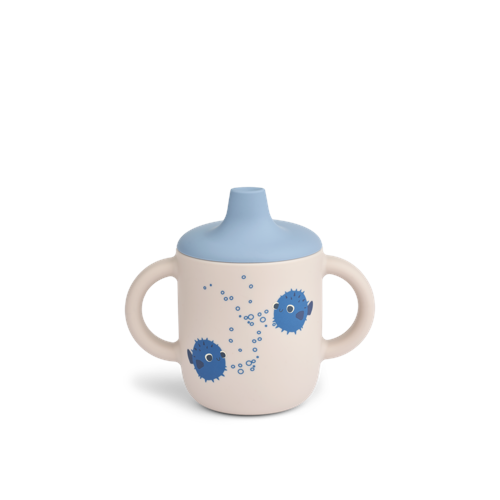 Liewood - Neil Sippy Cup - Pufferfish / Sandy - One size