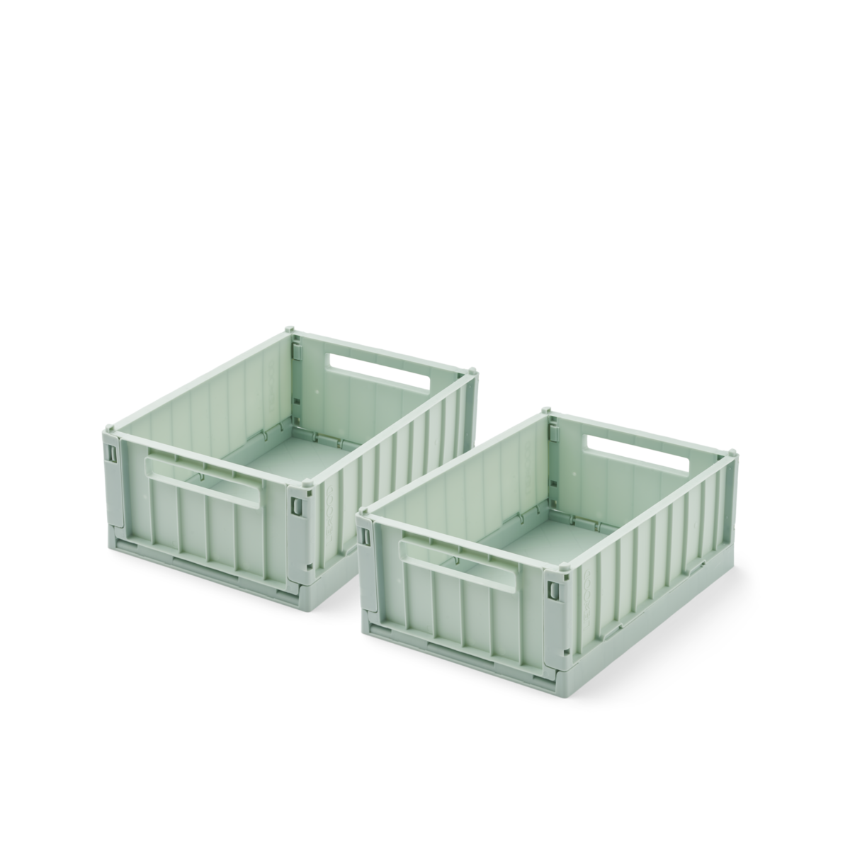 Liewood - Weston Opbevaringskasse S 2-pack - Light Peppermint - One size