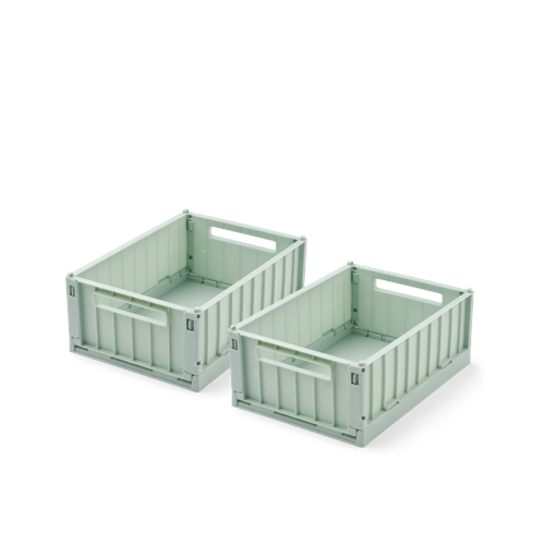 Liewood - Weston Storage Box S 2-pack - Light Peppermint - One size