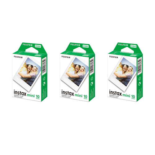 Fuji - Instax Mini Film 30 Shots - Bundle