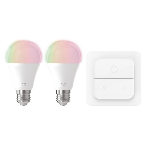 EGLO CONNECT-Z E27 LED A60 – 2-Pack Smarta Lampor med Strömbrytare