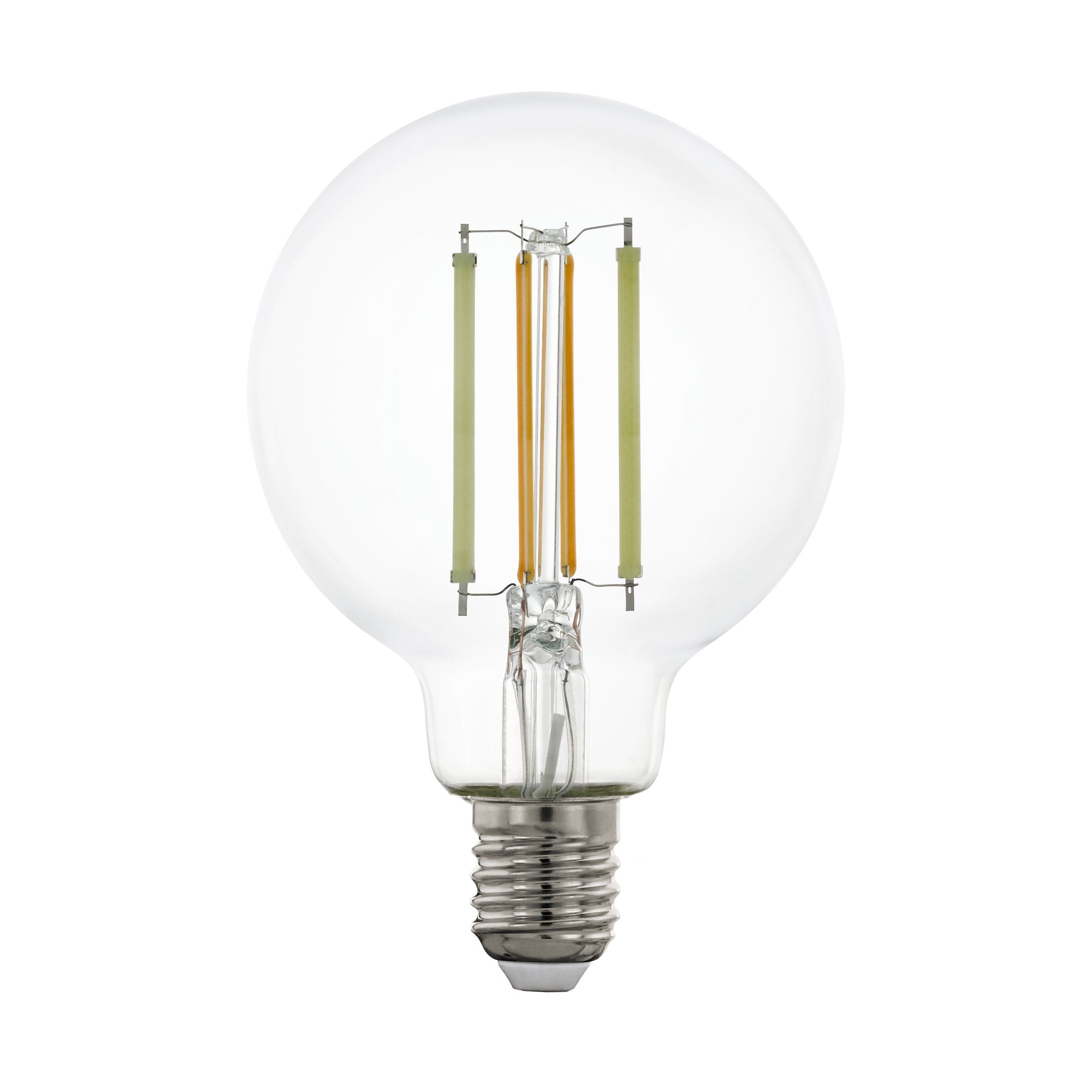 EGLO CONNECT-Z E27 LED G80 – Klar Globepære med Justerbart Hvidt Lys - Zigbee, Matter & Thread