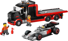 Ciężarówka F1® z bolidem Audi F1®