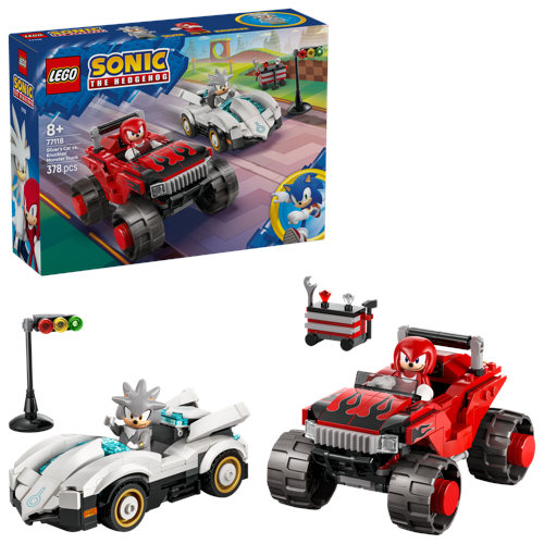 LEGO - Sonic - Silvers bil mot Knuckles monstertruck (77118)