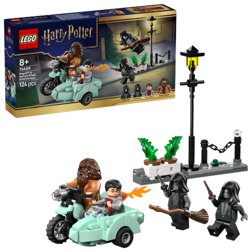 LEGO - Harry Potter TM - Hagrid™ och Harrys flykt från Privet Drive (76459)