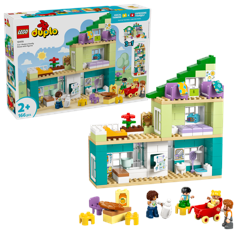 LEGO - DUPLO Town - Nowoczesny dom rodzinny 3 w 1 z figurkami (10470)