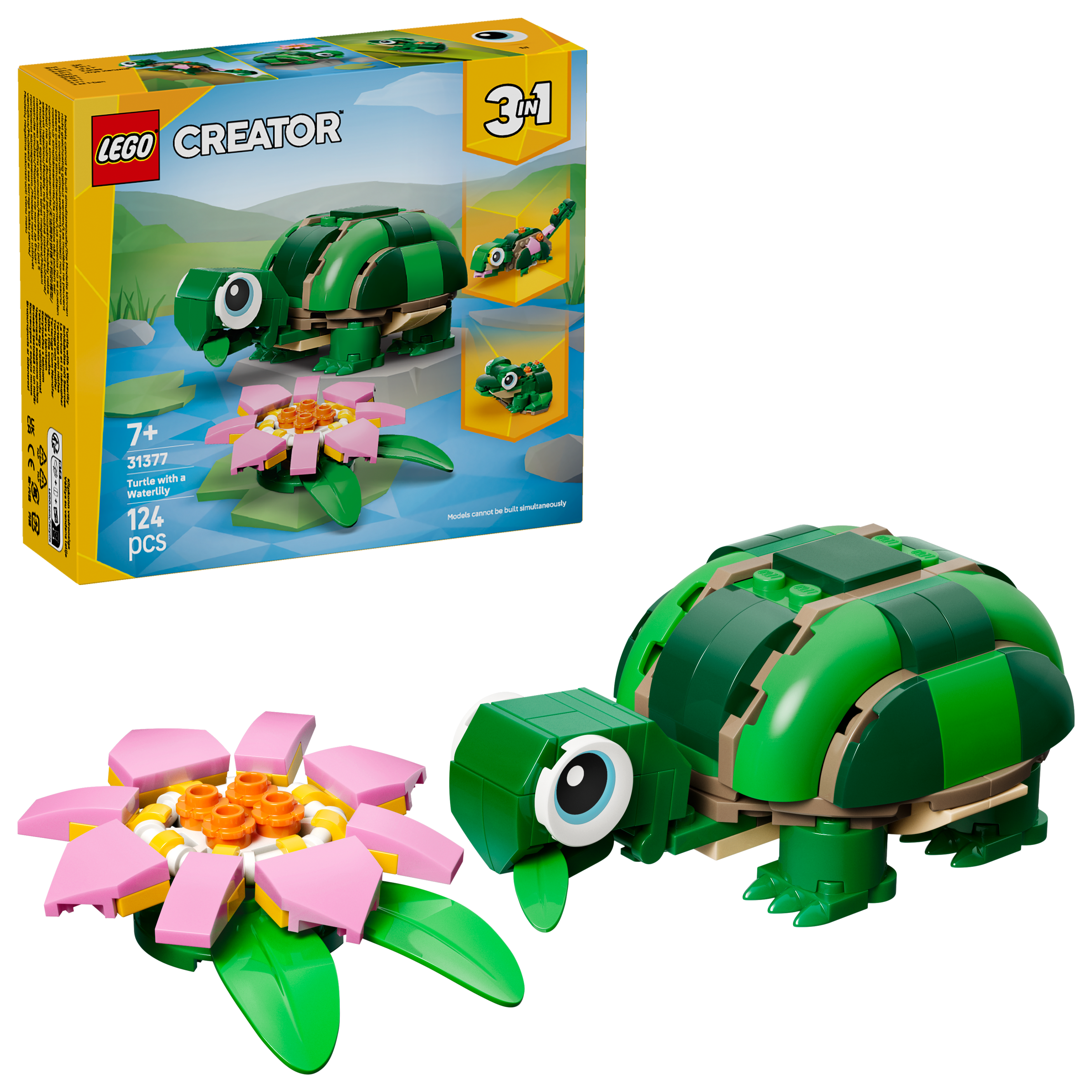 LEGO - Creator - Kilpikonna ja lumpeenkukka (31377)
