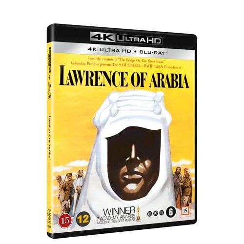 Lawrence of Arabia (4K Ultra-HD + Blu-ray) (Nordic) (4 DISC edition)