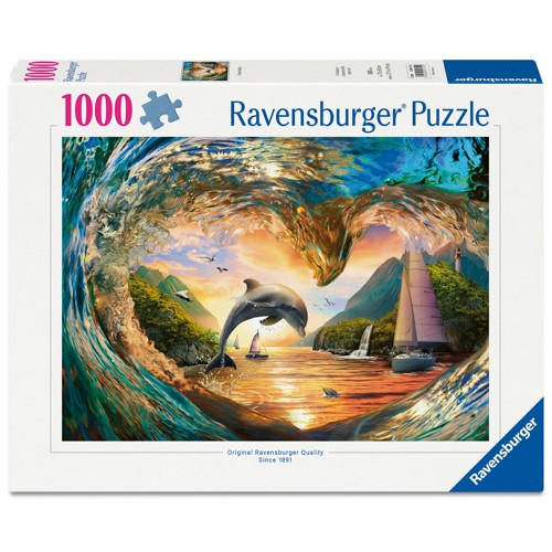 Ravensburger - Dolphin's Heart Leap 1000p