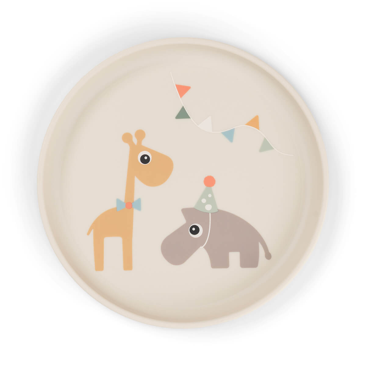 Done by Deer - Foodie Tallerken - Celebration Sand - Ø20 x H2 cm