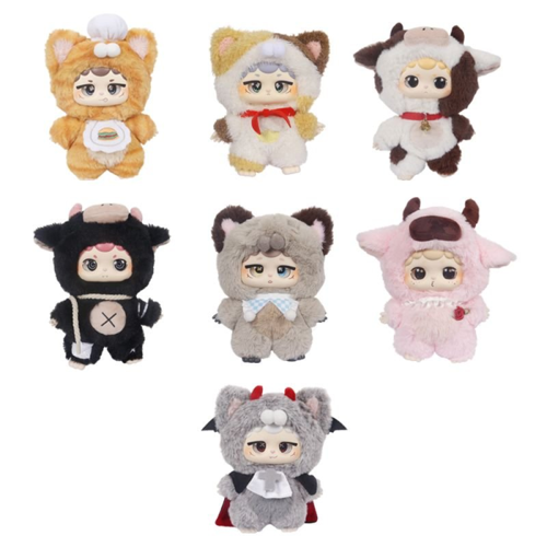 Miiloo - 17 cm Plushie with Clip Blind Box Asst (7005MII)