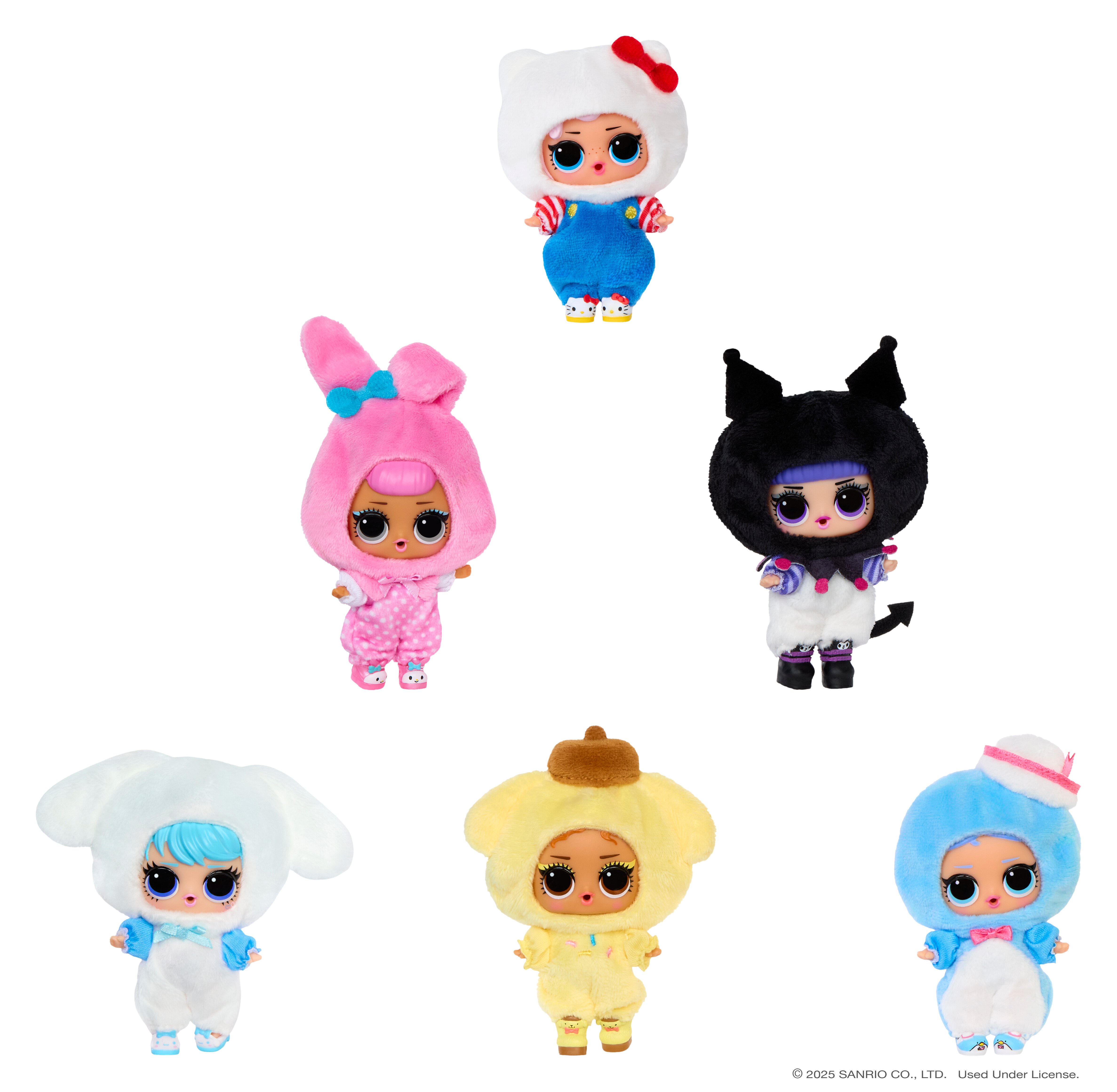 L.O.L. - Loves Hello Kitty Reversible Plush Asst (596608)