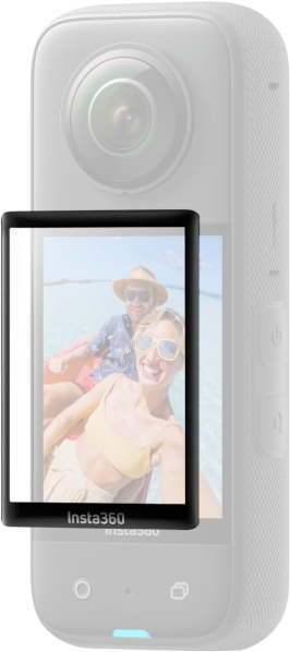 Insta360 - X3 Screen Protector - Hærdet glas skærmbeskytter til touchskærm