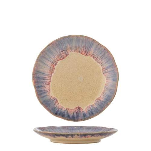 Bloomingville - Imogen Plate - Multi - Stoneware