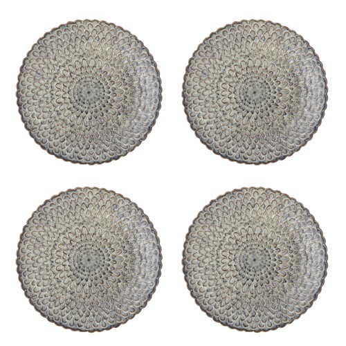 Creative Collection - Katrina Plate - Grey - 10 inches