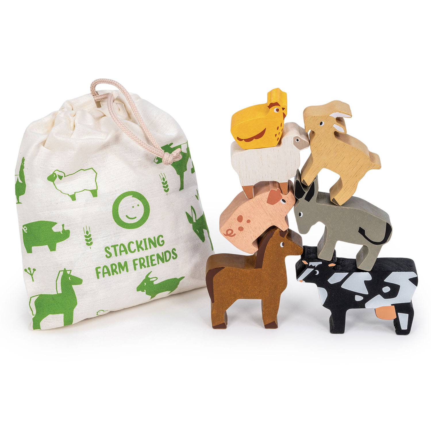 Mentari - Happy Stacking - Farm Animals (MT7207)