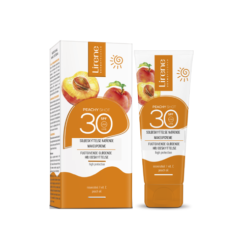 Lirene - Nourishing Makeup Creme SPF 30 - Peach