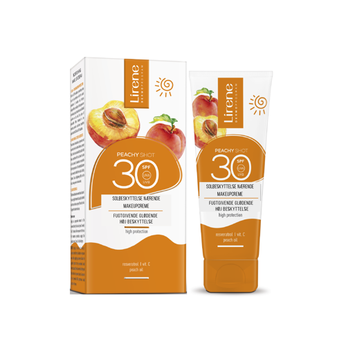 Lirene - Nourishing Makeup Creme SPF 30 - Peach