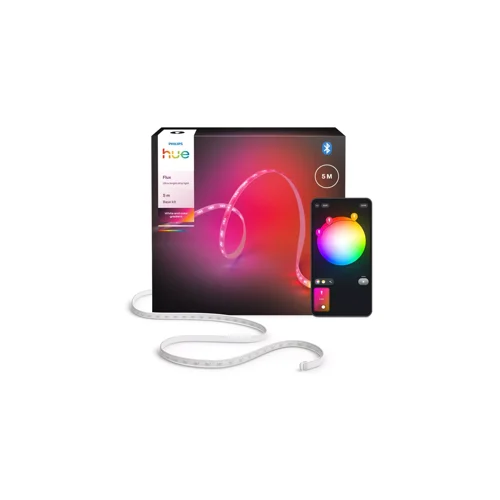 Hue Sync Box Gen 2 + Flux Ultra Bright LED Strip 5 m – Smart Lighting Bundle
